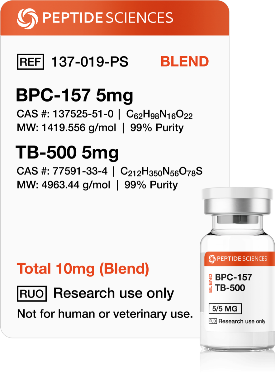 BPC-157, TB-500 10mg (Blend)